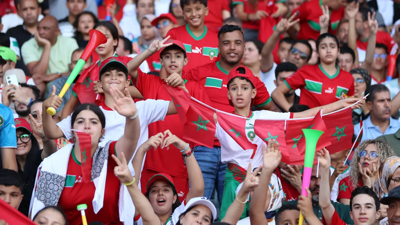Fans de l'équipe marocaine de football
