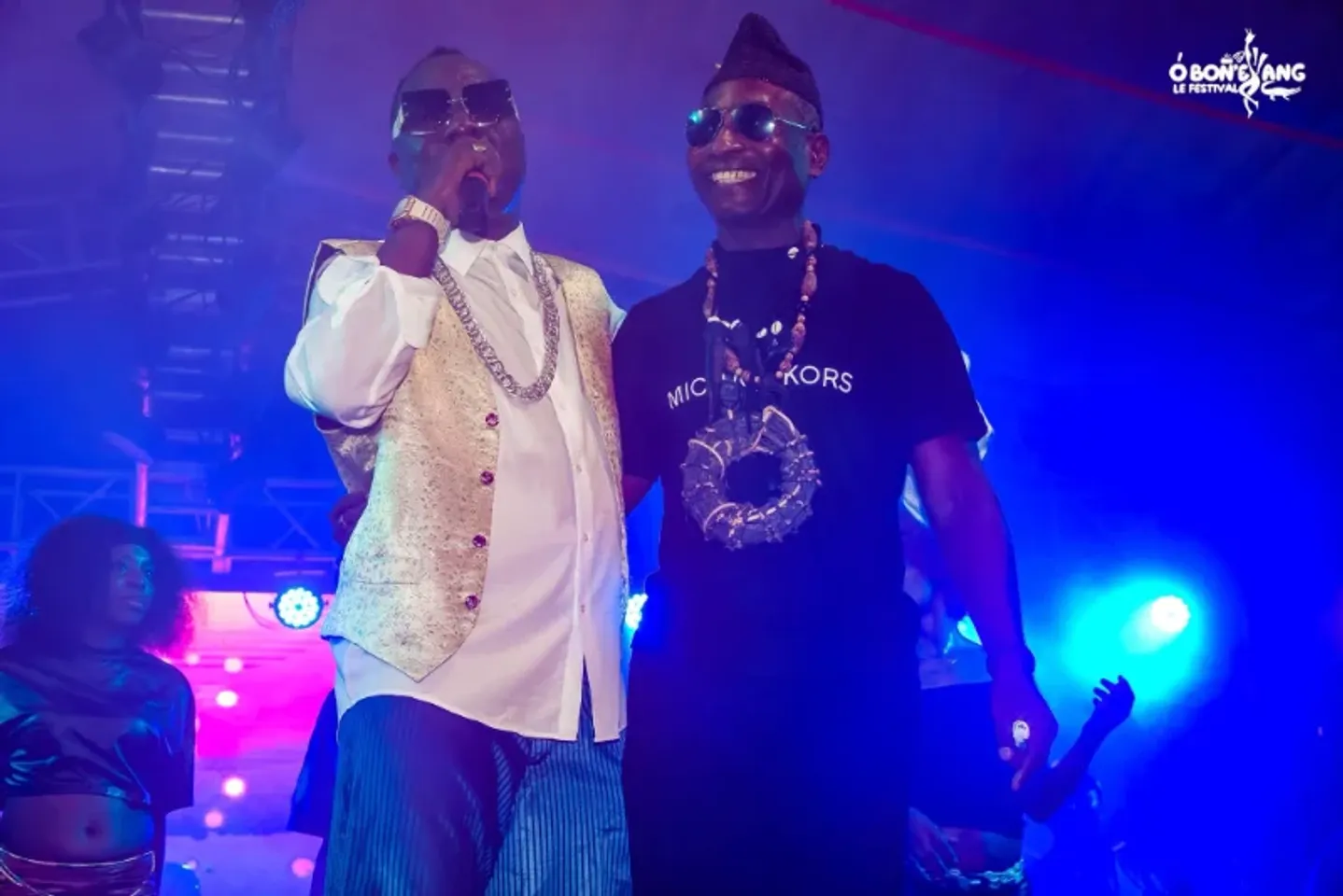 Artistes chanteurs Toto Guillaume et Petit Pays