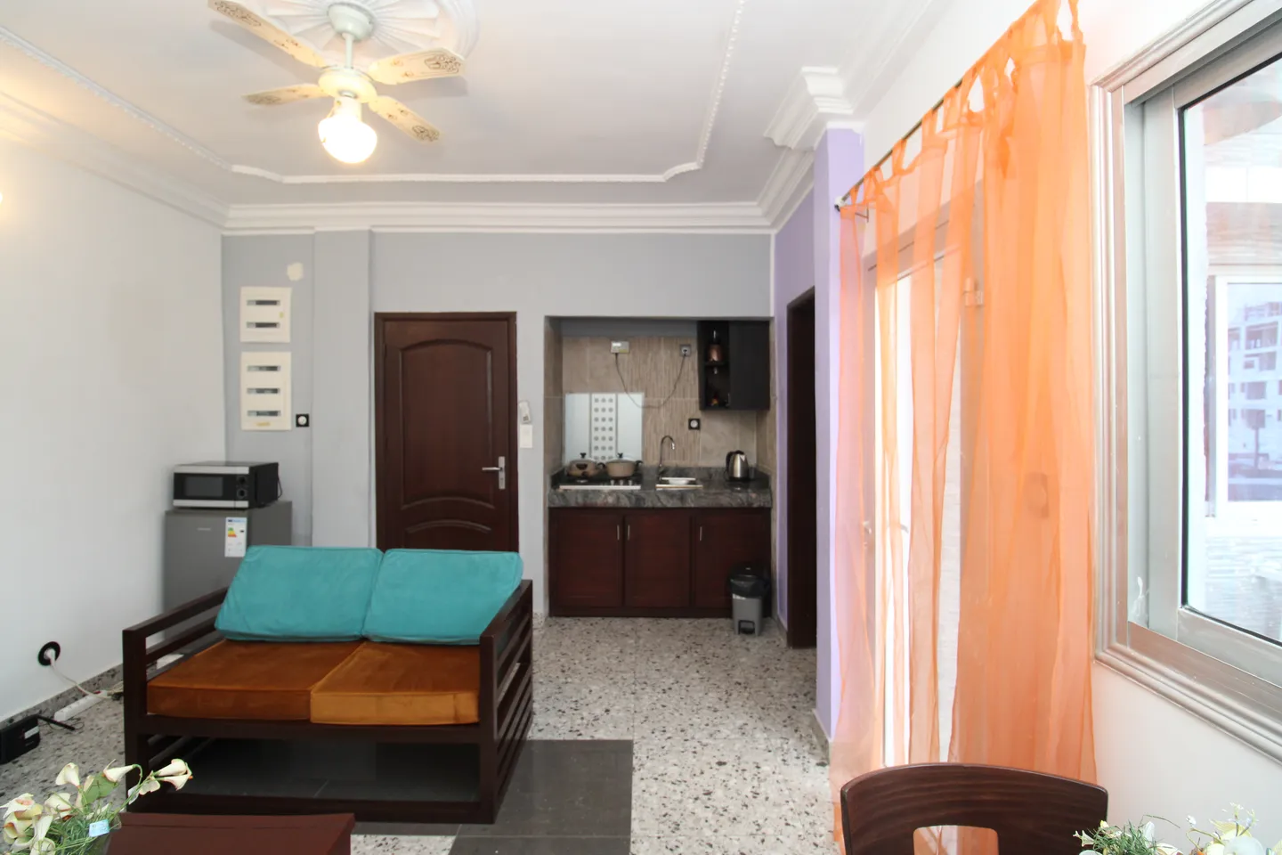 Studio Meublé Japoma Stade, Douala (3/12)